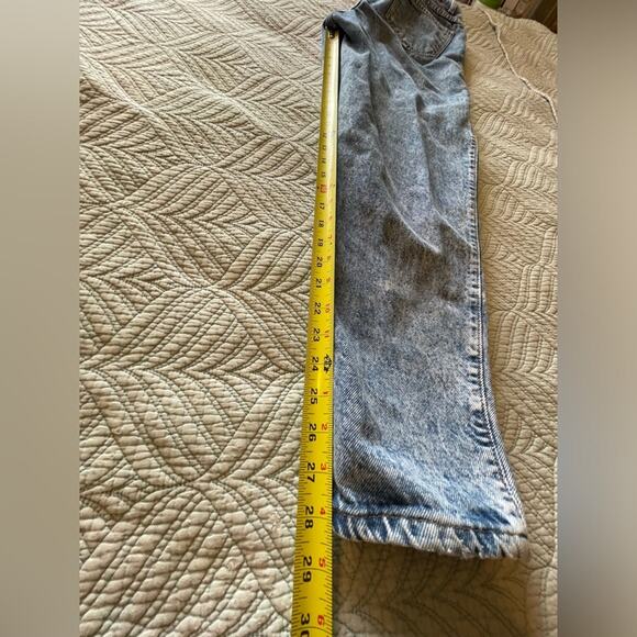 Sasson Modern Basics Vintage 90's High Waisted Mom Jeans Acid Washed Size 12 - Picture 11 of 15